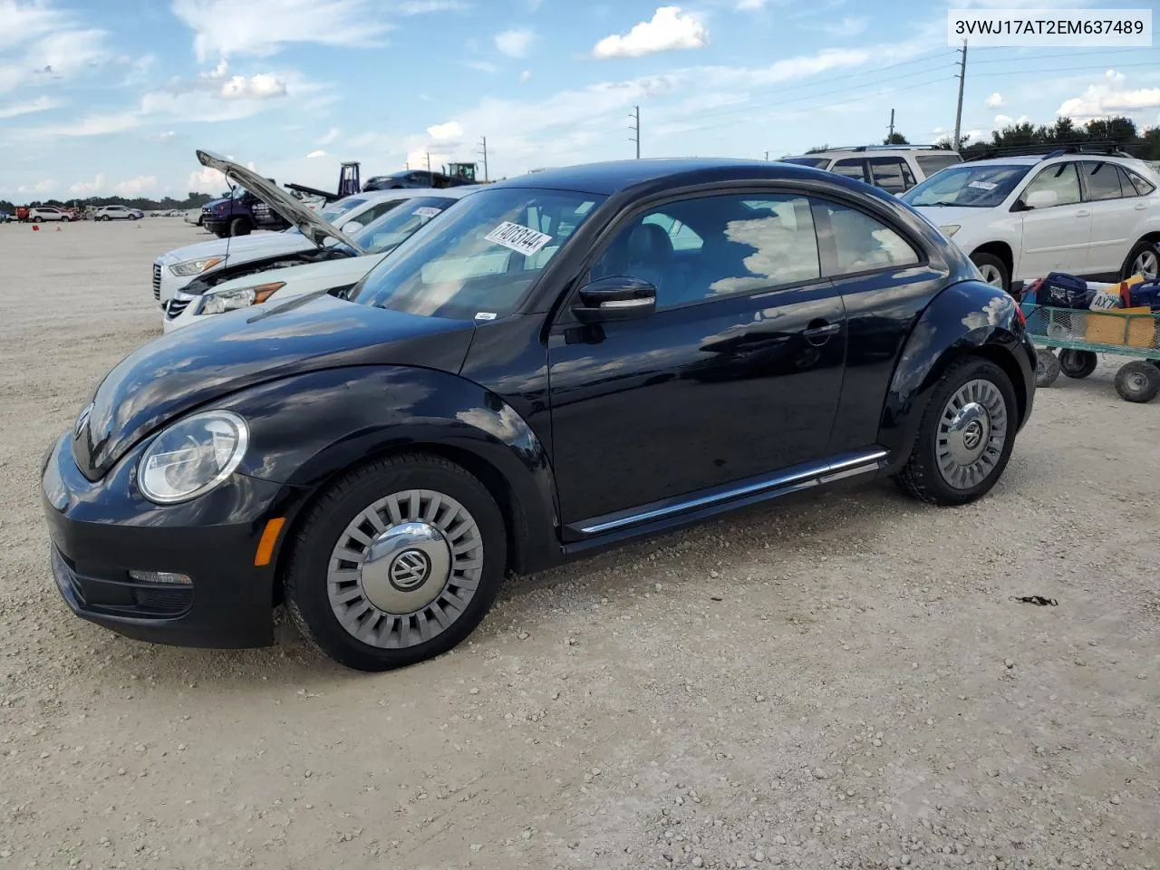 3VWJ17AT2EM637489 2014 Volkswagen Beetle