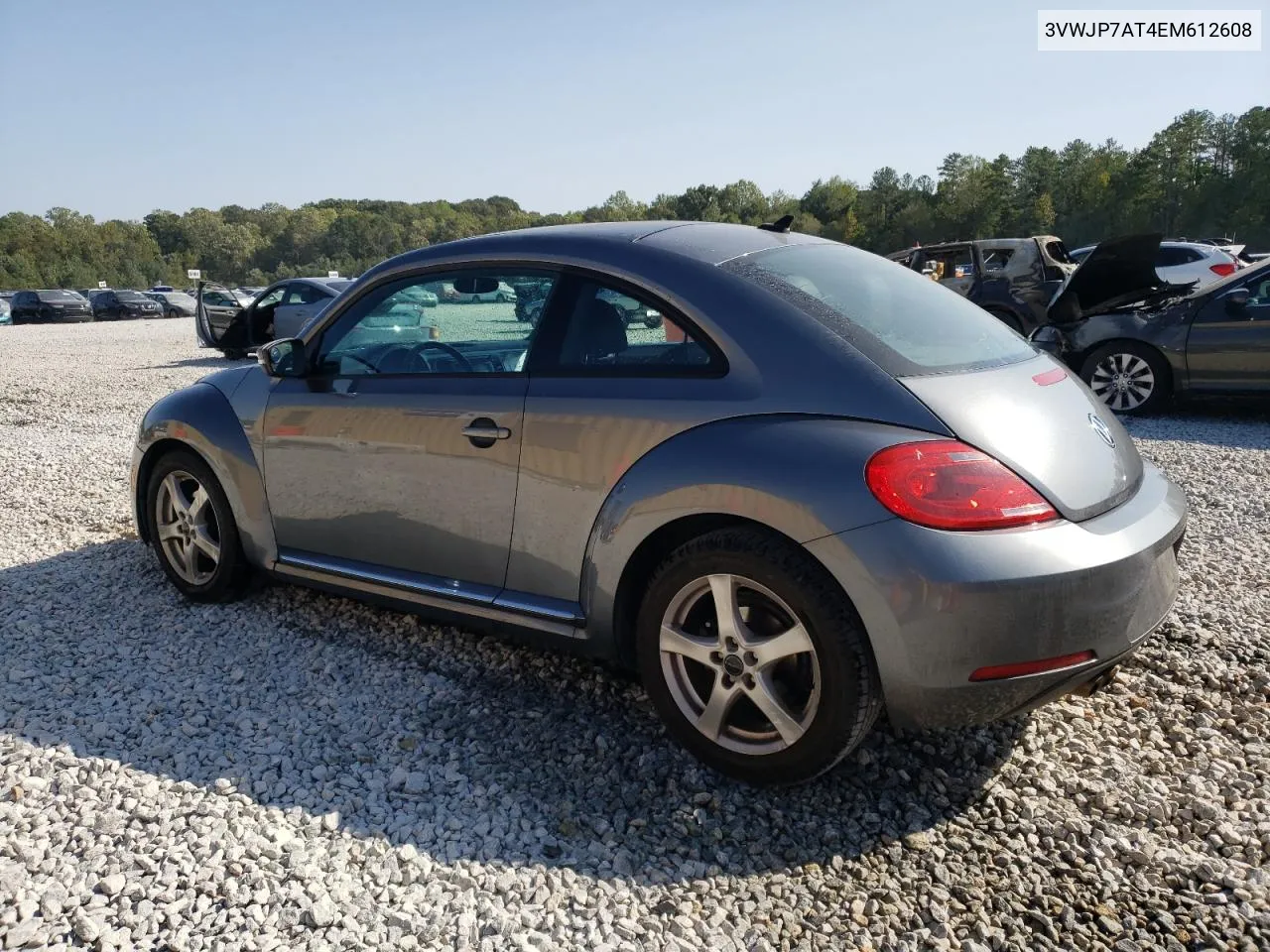 2014 Volkswagen Beetle VIN: 3VWJP7AT4EM612608 Lot: 74679104