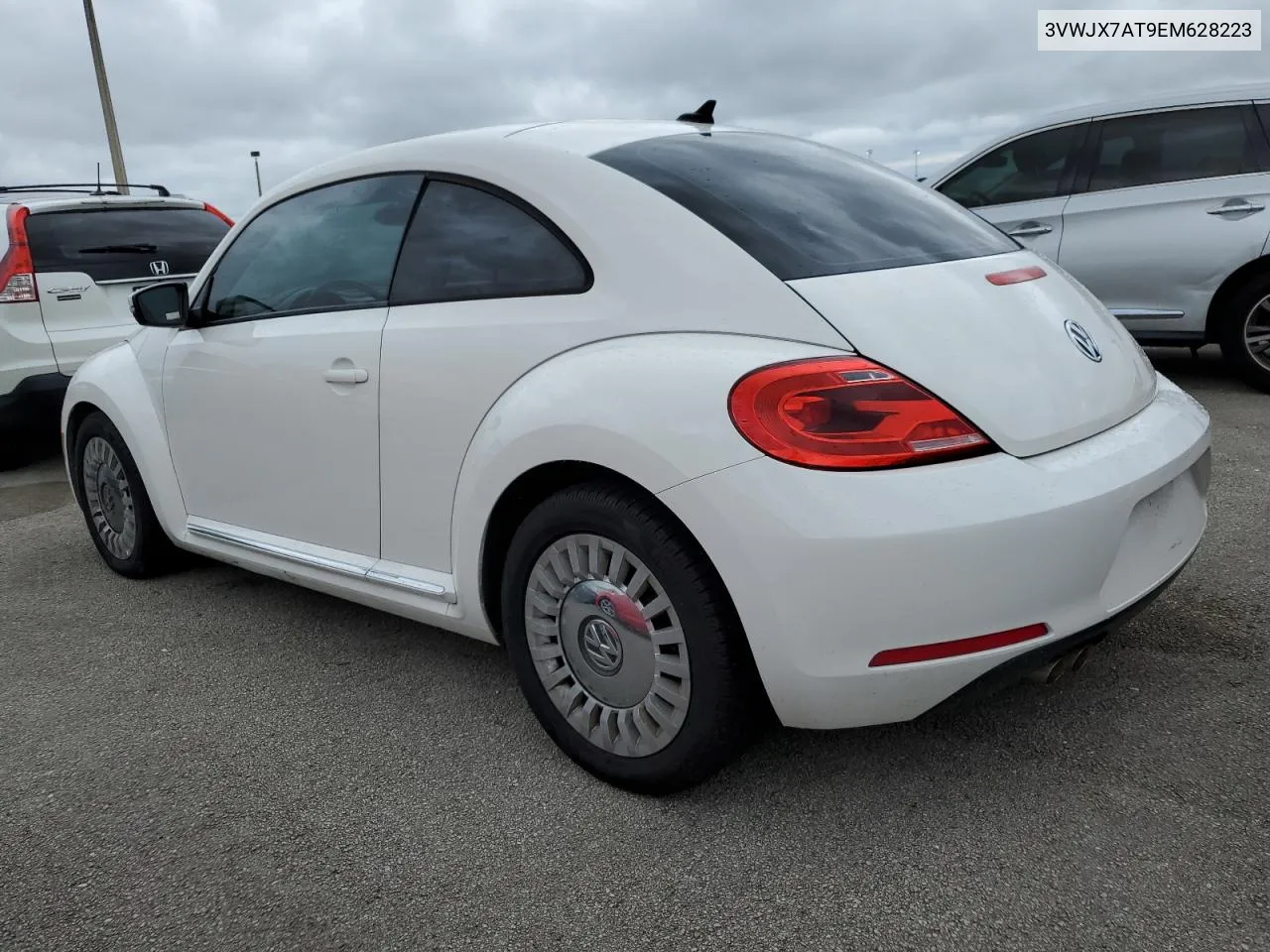 2014 Volkswagen Beetle VIN: 3VWJX7AT9EM628223 Lot: 75047294