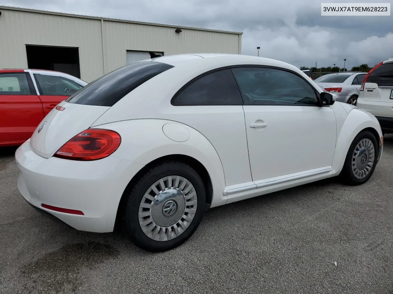 2014 Volkswagen Beetle VIN: 3VWJX7AT9EM628223 Lot: 75047294