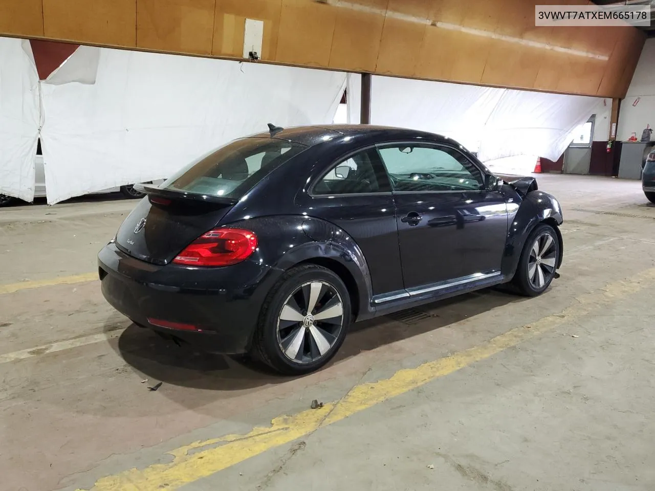 2014 Volkswagen Beetle Turbo VIN: 3VWVT7ATXEM665178 Lot: 75652044