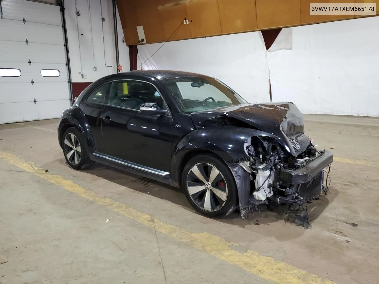 2014 Volkswagen Beetle Turbo VIN: 3VWVT7ATXEM665178 Lot: 75652044