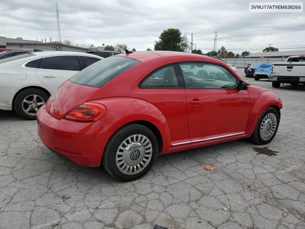 2014 Volkswagen Beetle VIN: 3VWJ17AT9EM638266 Lot: 75679974