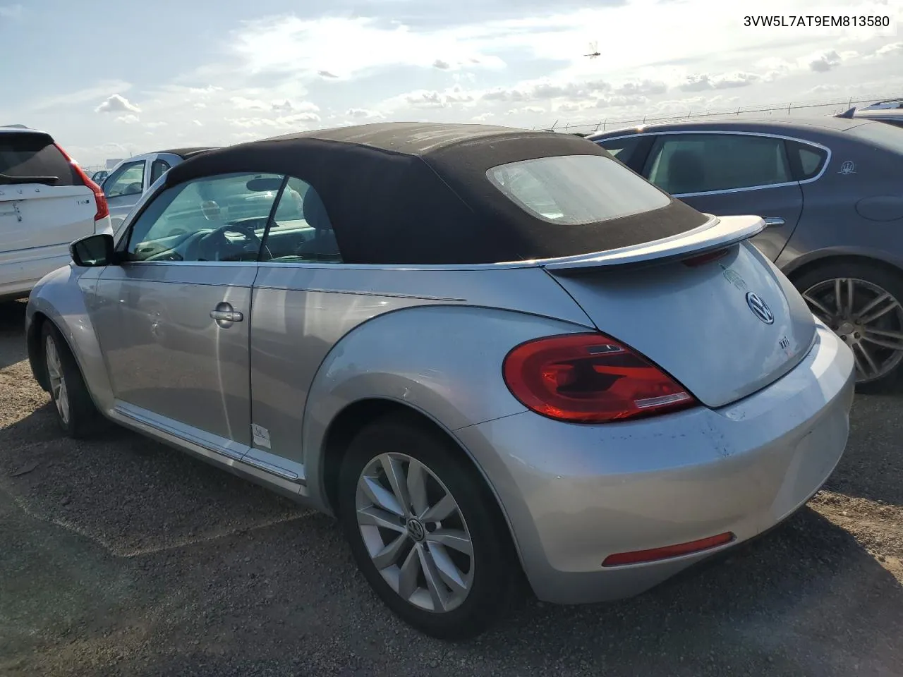 2014 Volkswagen Beetle VIN: 3VW5L7AT9EM813580 Lot: 76023054