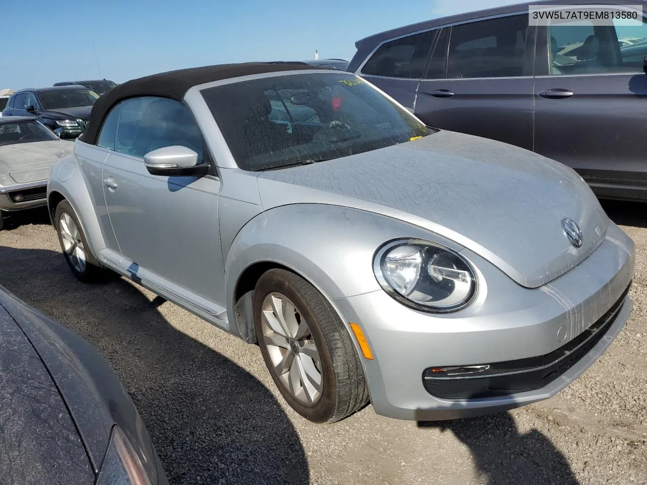 3VW5L7AT9EM813580 2014 Volkswagen Beetle