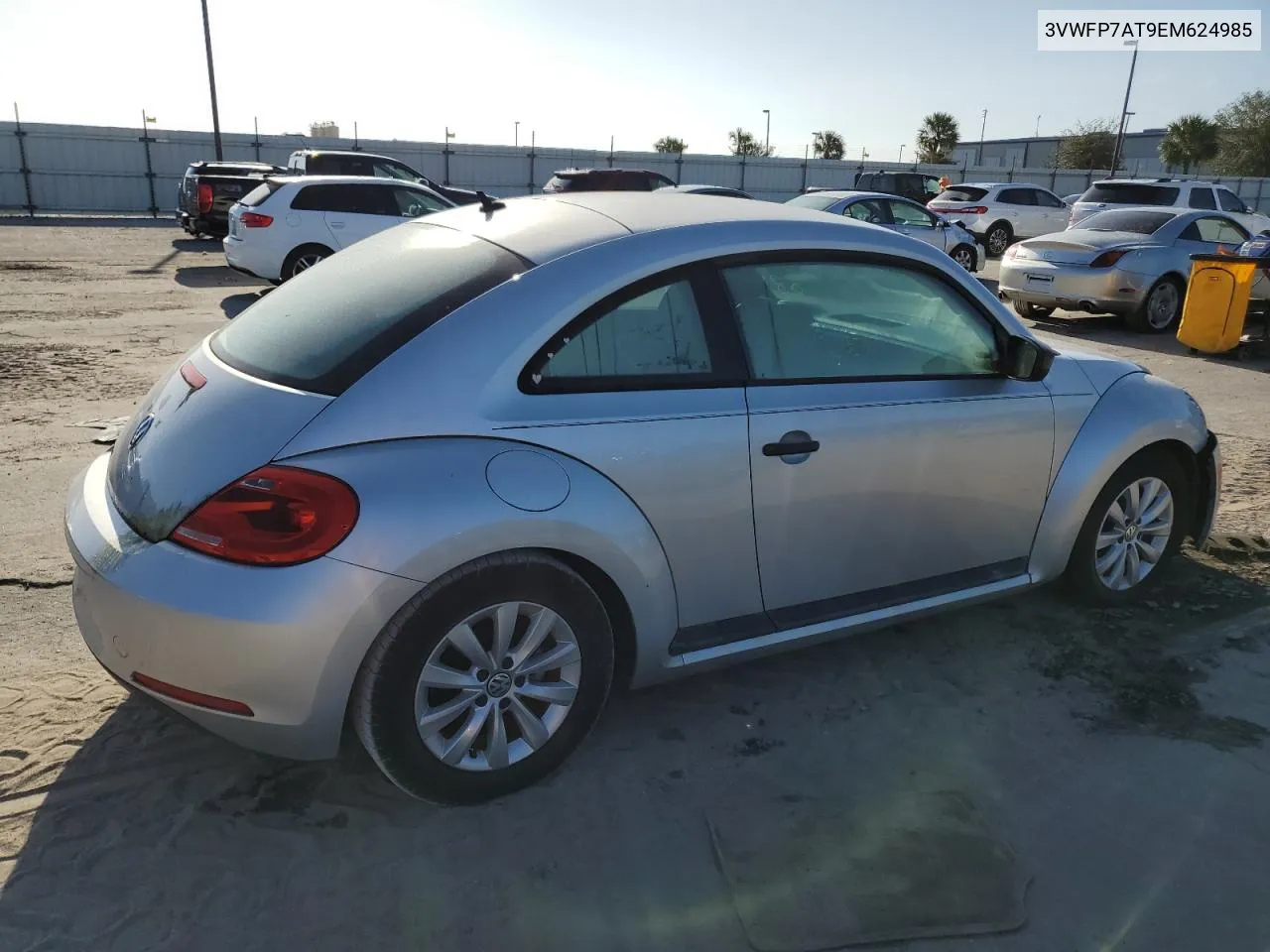 2014 Volkswagen Beetle VIN: 3VWFP7AT9EM624985 Lot: 76098044