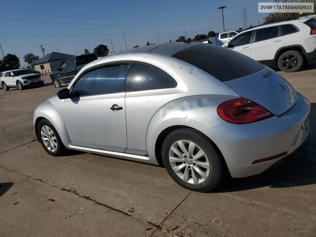 2014 Volkswagen Beetle VIN: 3VWF17AT8EM650933 Lot: 76421084