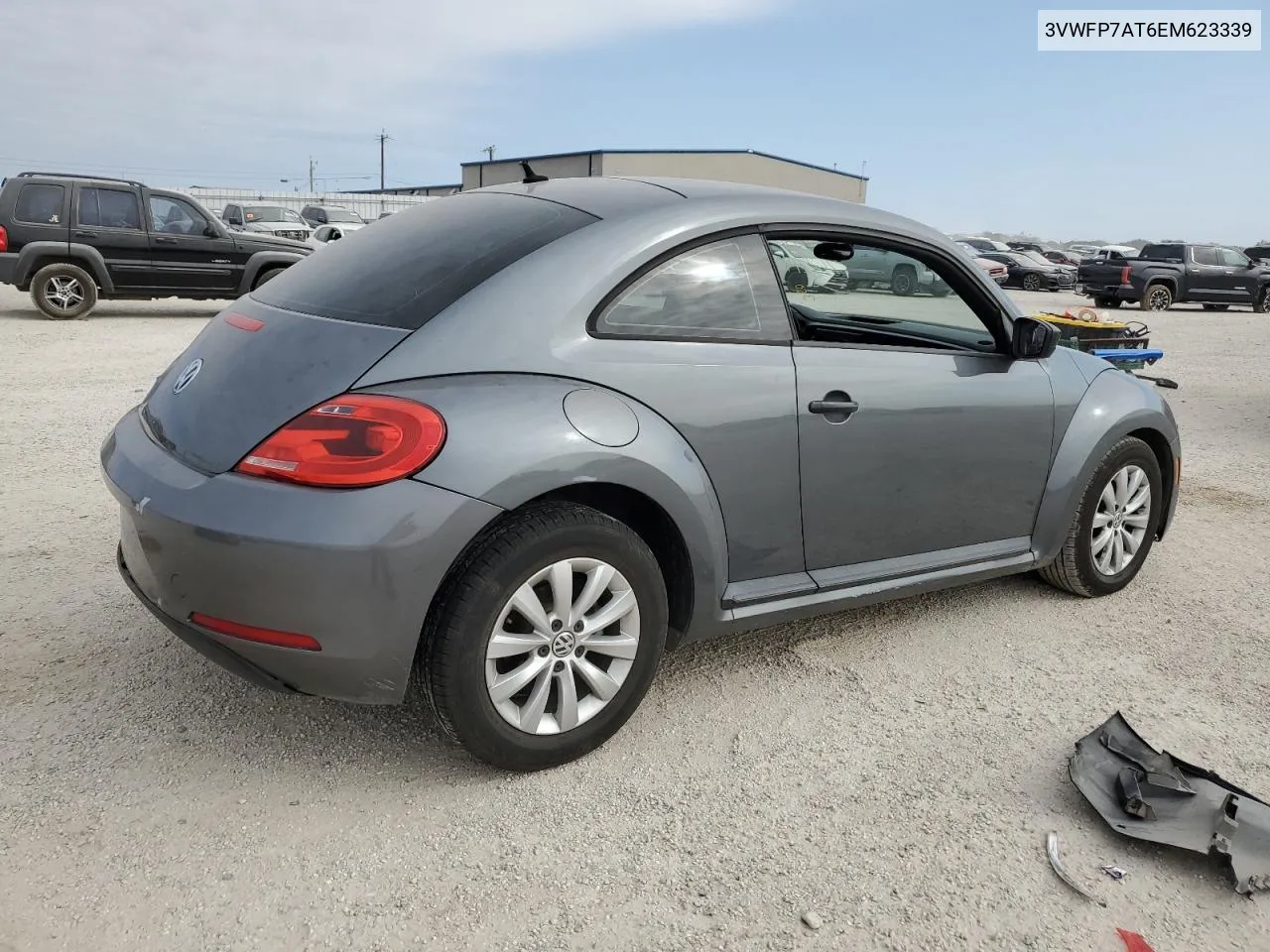 2014 Volkswagen Beetle VIN: 3VWFP7AT6EM623339 Lot: 76721474