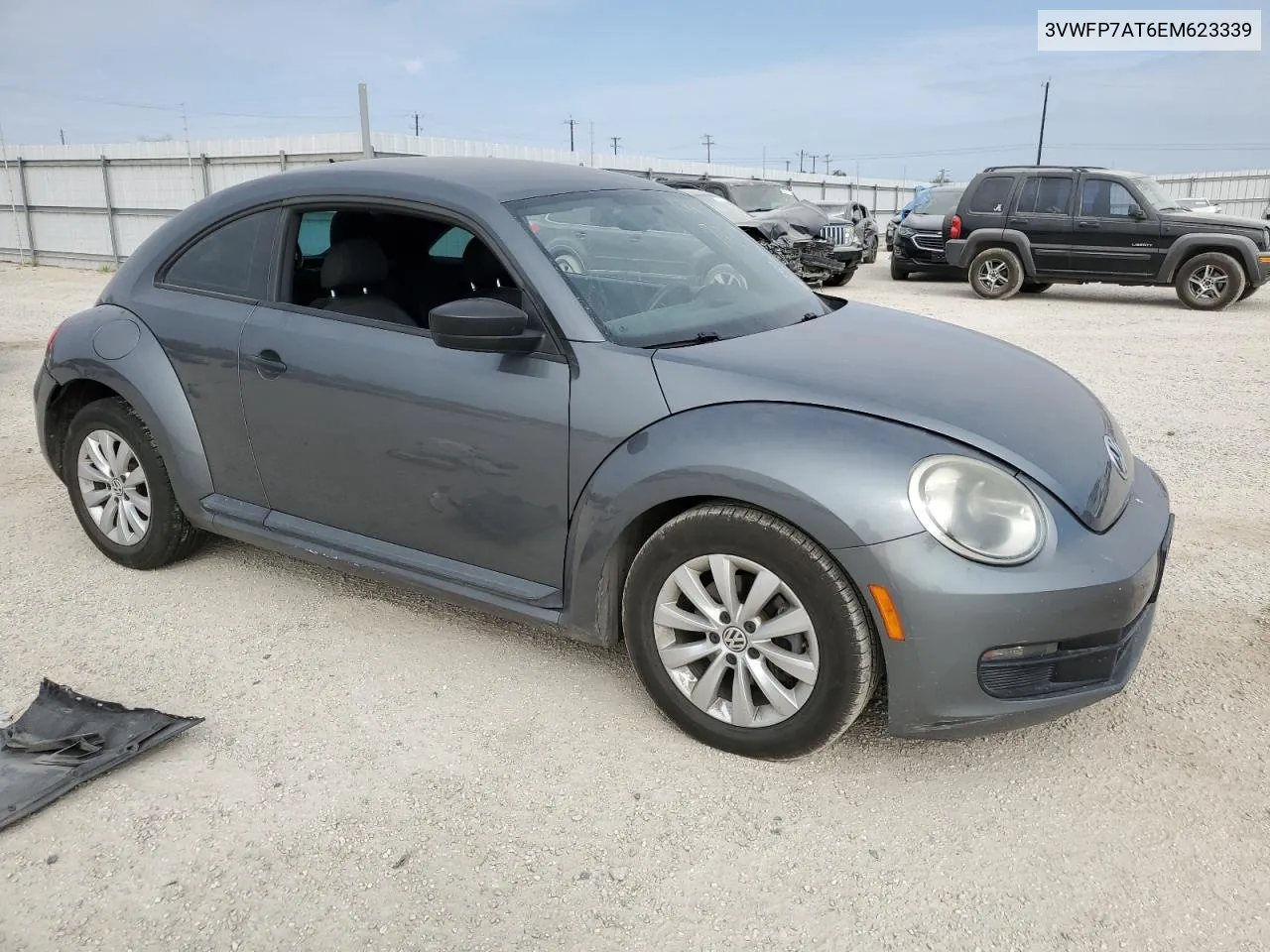 2014 Volkswagen Beetle VIN: 3VWFP7AT6EM623339 Lot: 76721474