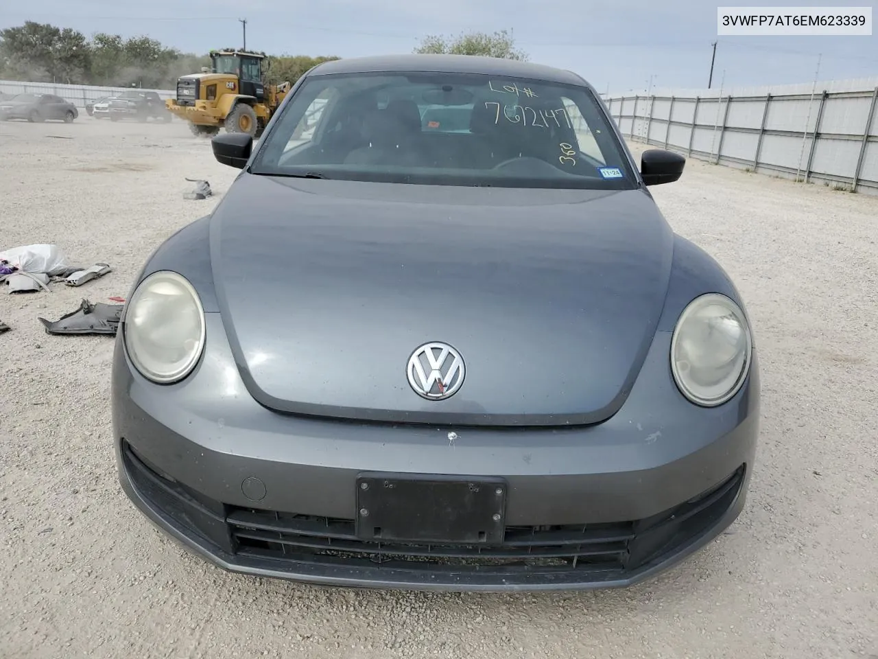 2014 Volkswagen Beetle VIN: 3VWFP7AT6EM623339 Lot: 76721474