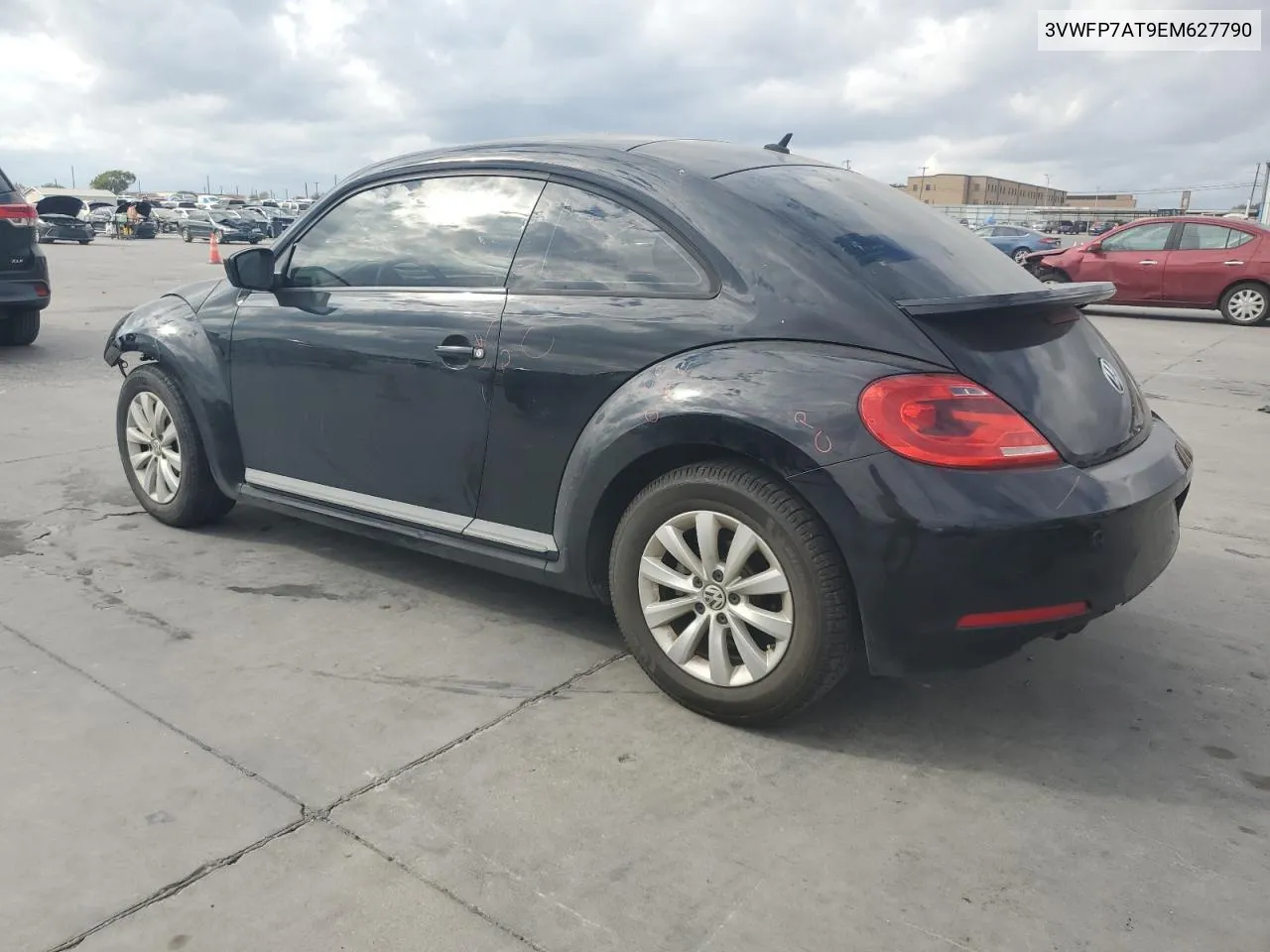 2014 Volkswagen Beetle VIN: 3VWFP7AT9EM627790 Lot: 78249104