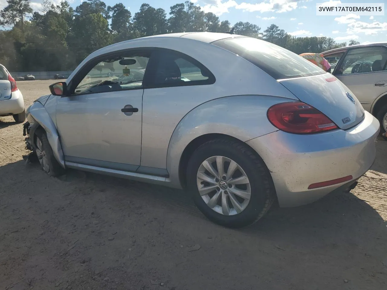 2014 Volkswagen Beetle VIN: 3VWF17AT0EM642115 Lot: 78394944