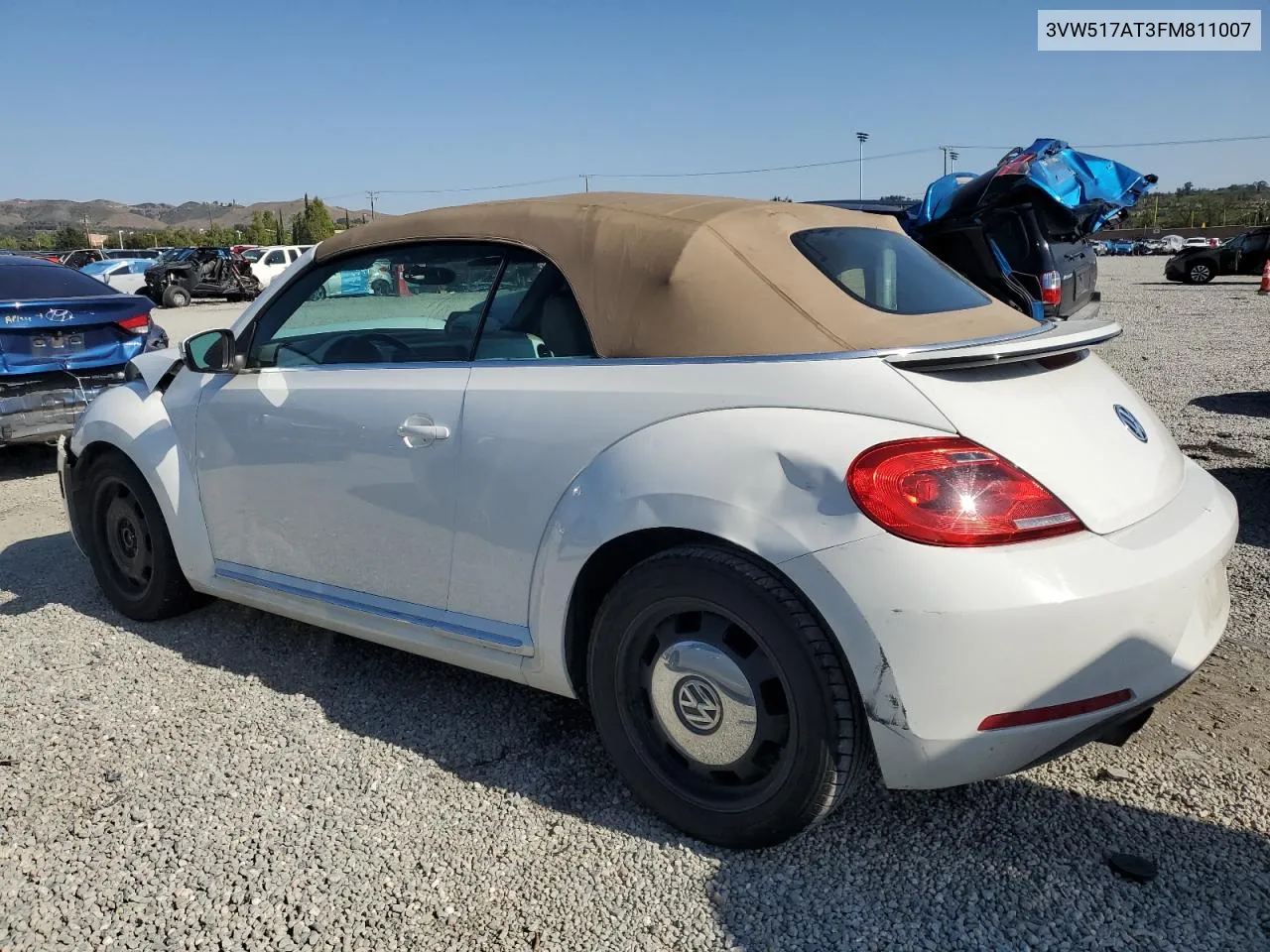 3VW517AT3FM811007 2015 Volkswagen Beetle 1.8T