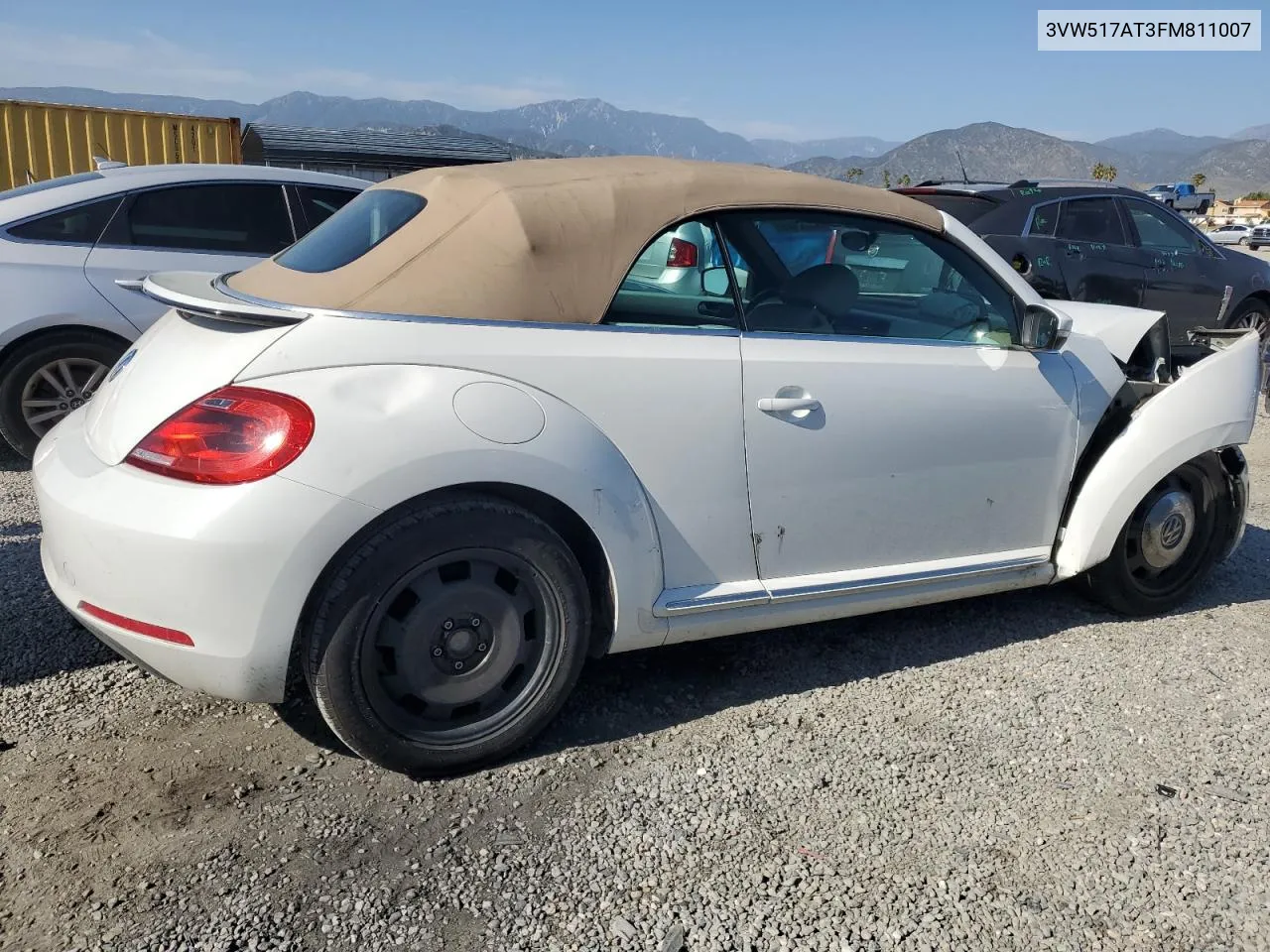 3VW517AT3FM811007 2015 Volkswagen Beetle 1.8T