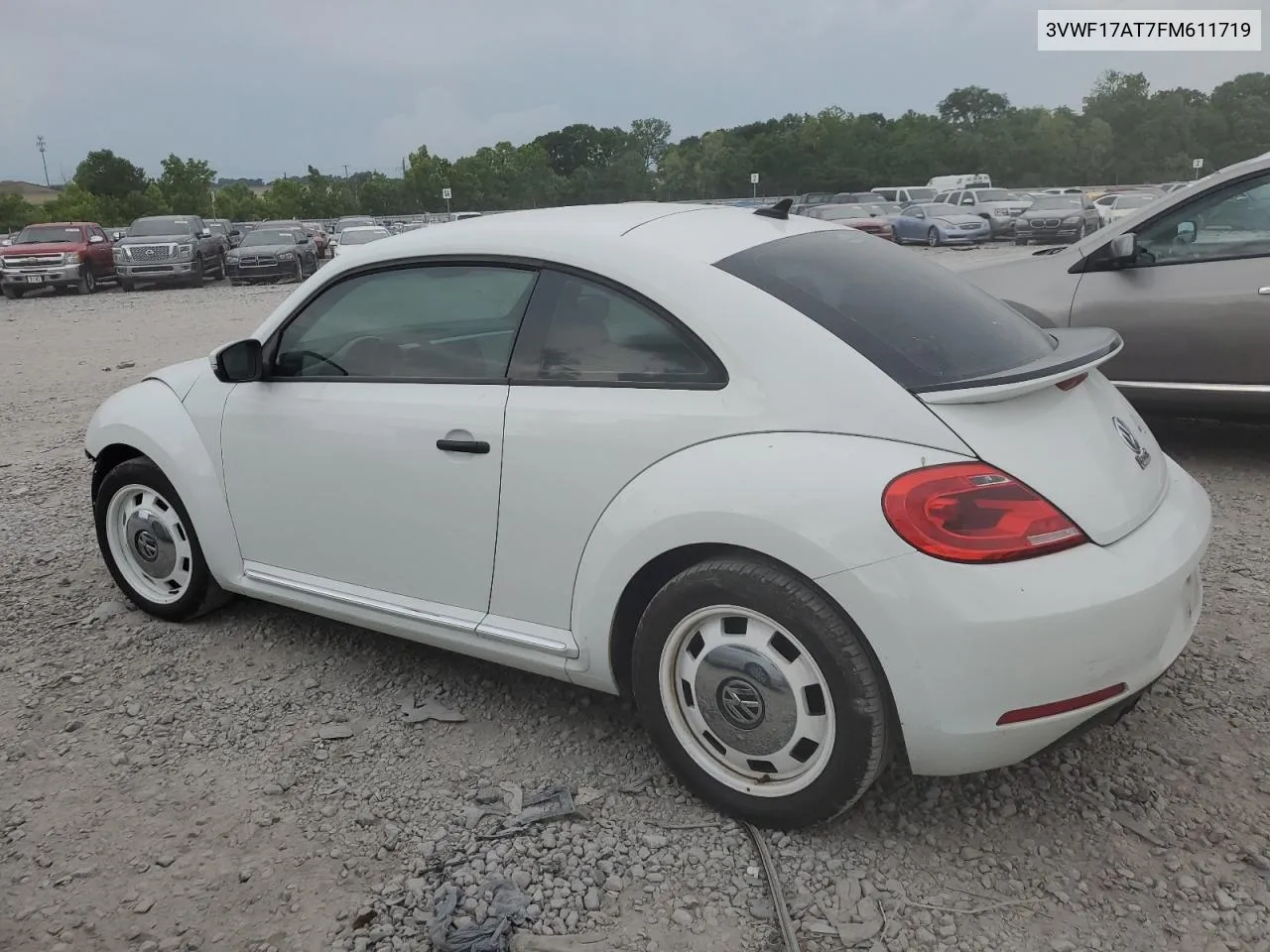 2015 Volkswagen Beetle 1.8T VIN: 3VWF17AT7FM611719 Lot: 56351594