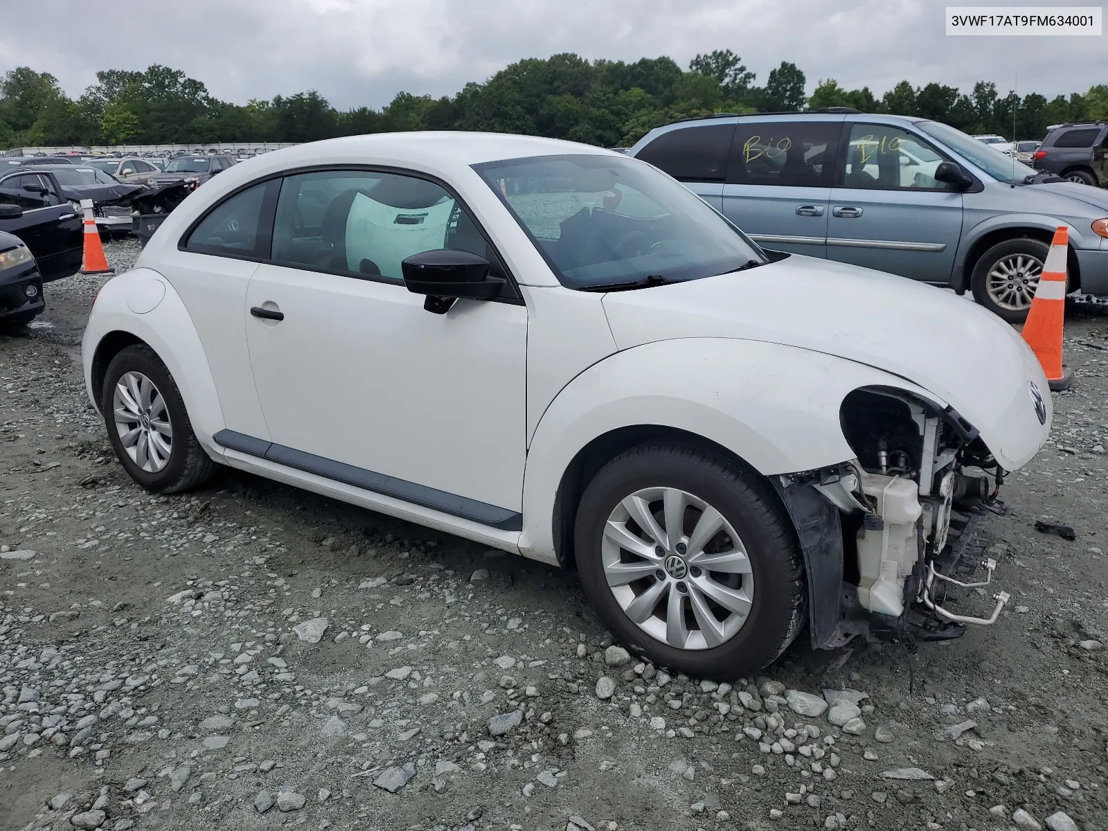 3VWF17AT9FM634001 2015 Volkswagen Beetle 1.8T