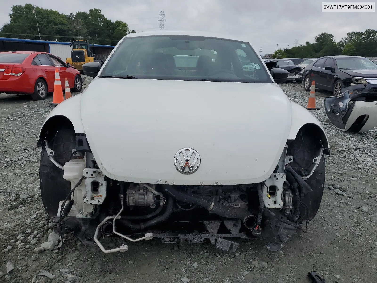 2015 Volkswagen Beetle 1.8T VIN: 3VWF17AT9FM634001 Lot: 63960744