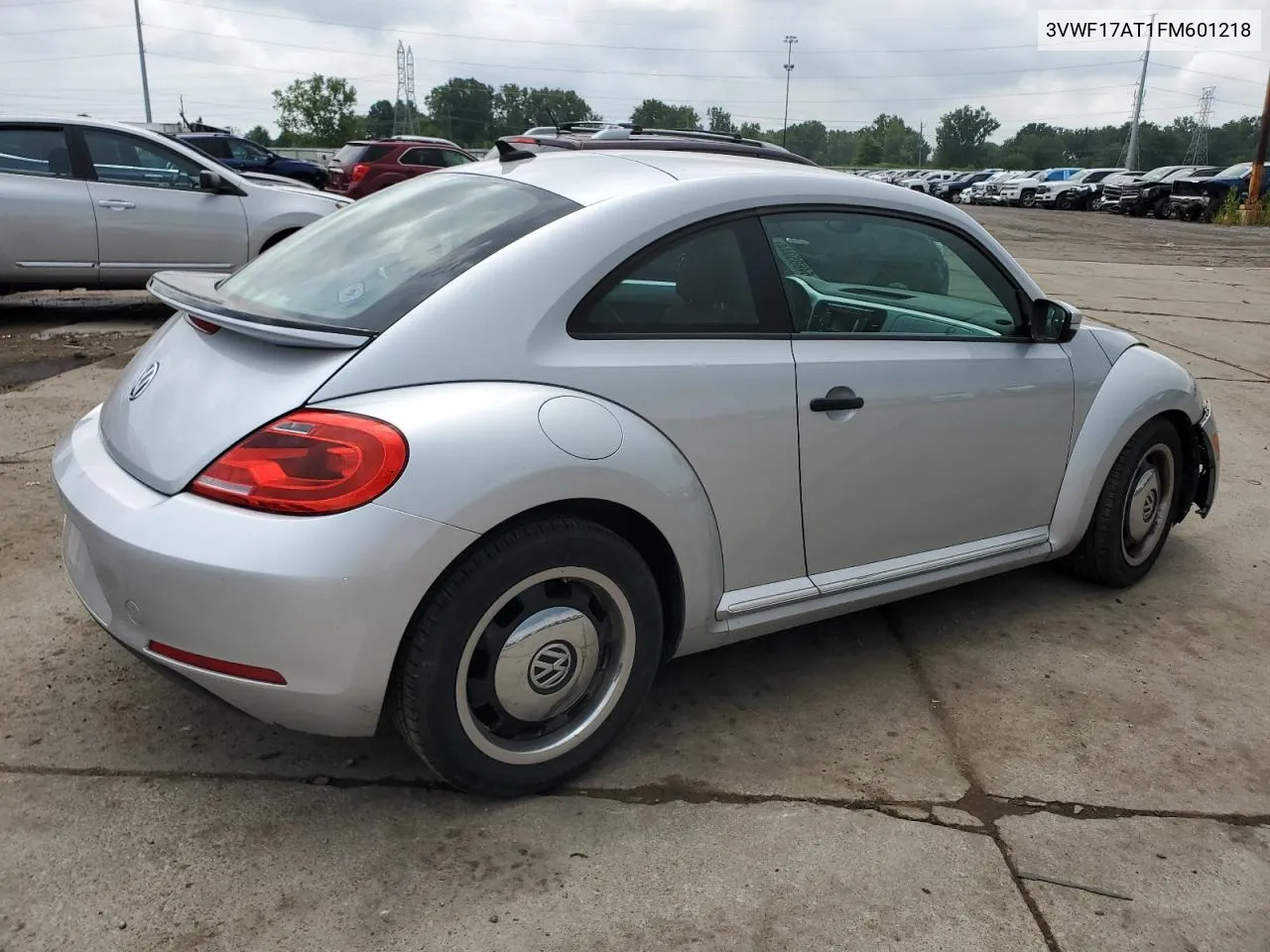 2015 Volkswagen Beetle 1.8T VIN: 3VWF17AT1FM601218 Lot: 64685044