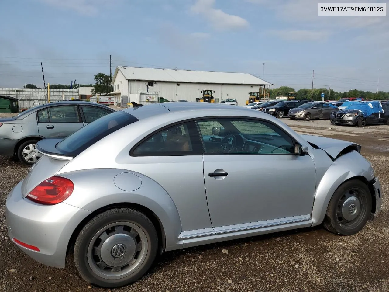 2015 Volkswagen Beetle 1.8T VIN: 3VWF17AT9FM648125 Lot: 64709454