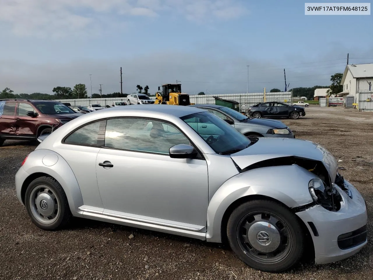 2015 Volkswagen Beetle 1.8T VIN: 3VWF17AT9FM648125 Lot: 64709454