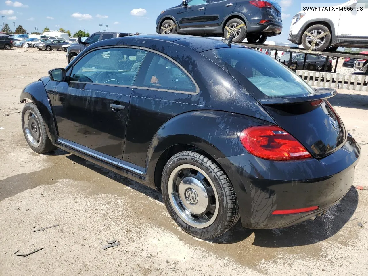 2015 Volkswagen Beetle 1.8T VIN: 3VWF17ATXFM656198 Lot: 69301254