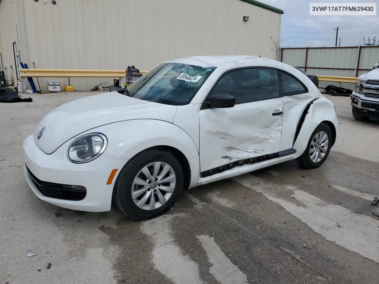 2015 Volkswagen Beetle 1.8T VIN: 3VWF17AT7FM629430 Lot: 69506424