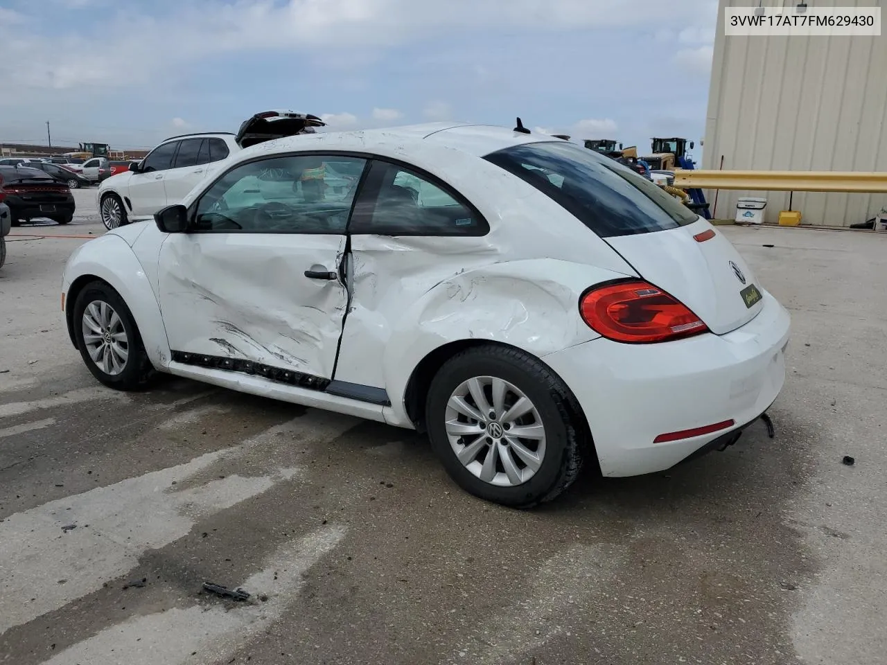 2015 Volkswagen Beetle 1.8T VIN: 3VWF17AT7FM629430 Lot: 69506424