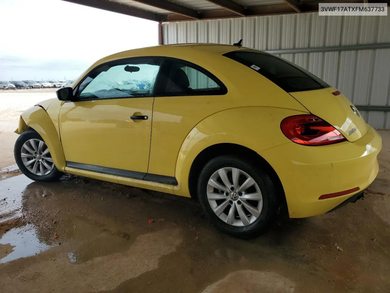 2015 Volkswagen Beetle 1.8T VIN: 3VWF17ATXFM637733 Lot: 69649874