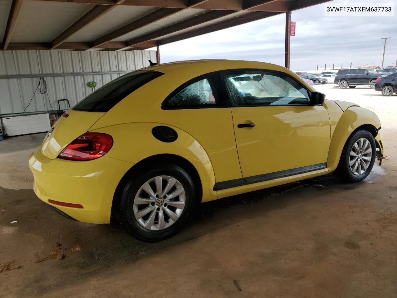 2015 Volkswagen Beetle 1.8T VIN: 3VWF17ATXFM637733 Lot: 69649874