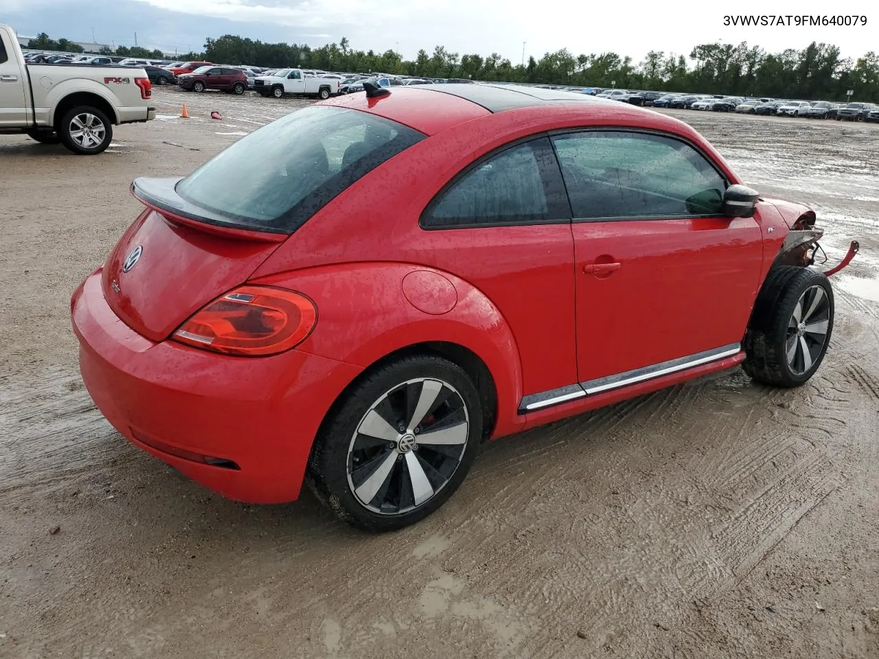 2015 Volkswagen Beetle R-Line VIN: 3VWVS7AT9FM640079 Lot: 69793484