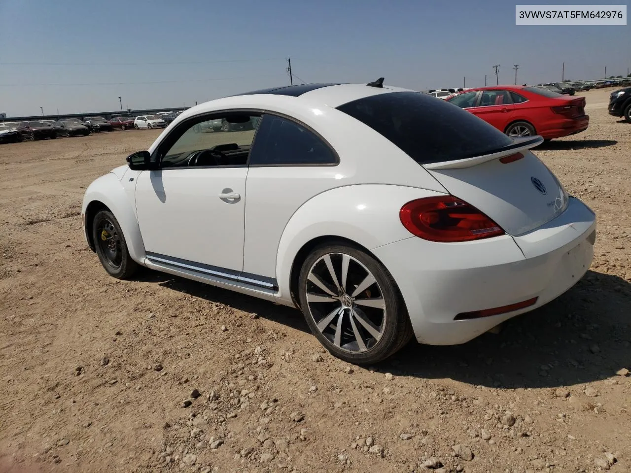 2015 Volkswagen Beetle R-Line VIN: 3VWVS7AT5FM642976 Lot: 70708034