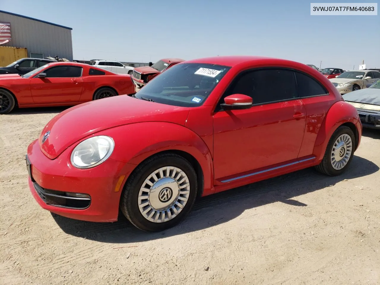 3VWJ07AT7FM640683 2015 Volkswagen Beetle 1.8T