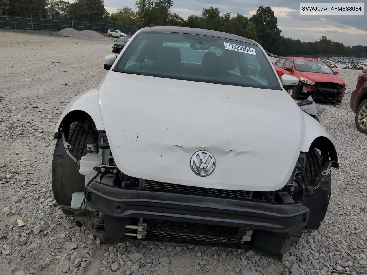 3VWJ07AT4FM638034 2015 Volkswagen Beetle 1.8T