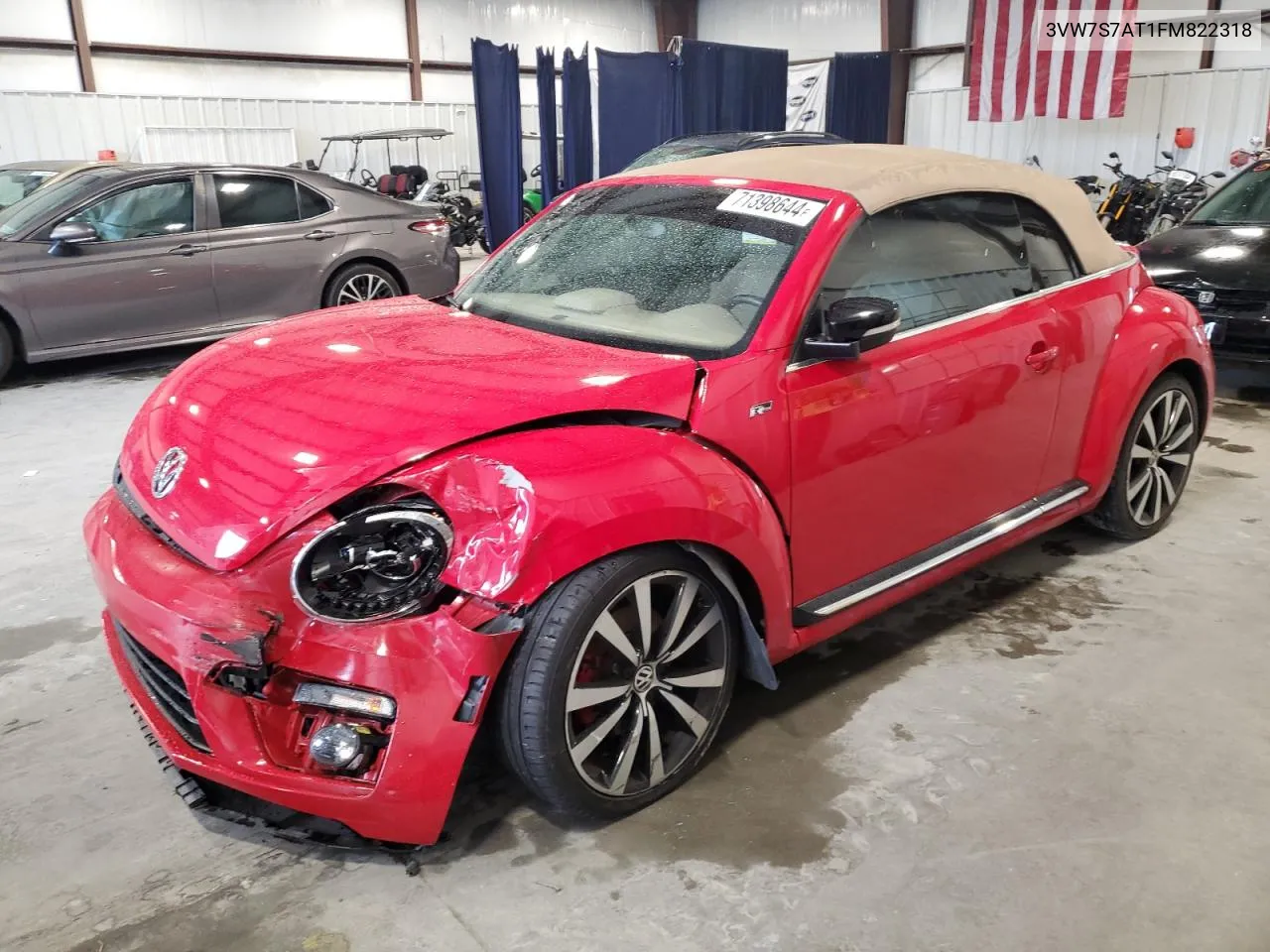 3VW7S7AT1FM822318 2015 Volkswagen Beetle R-Line