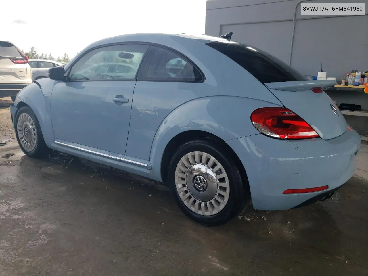 2015 Volkswagen Beetle 1.8T VIN: 3VWJ17AT5FM641960 Lot: 73296524