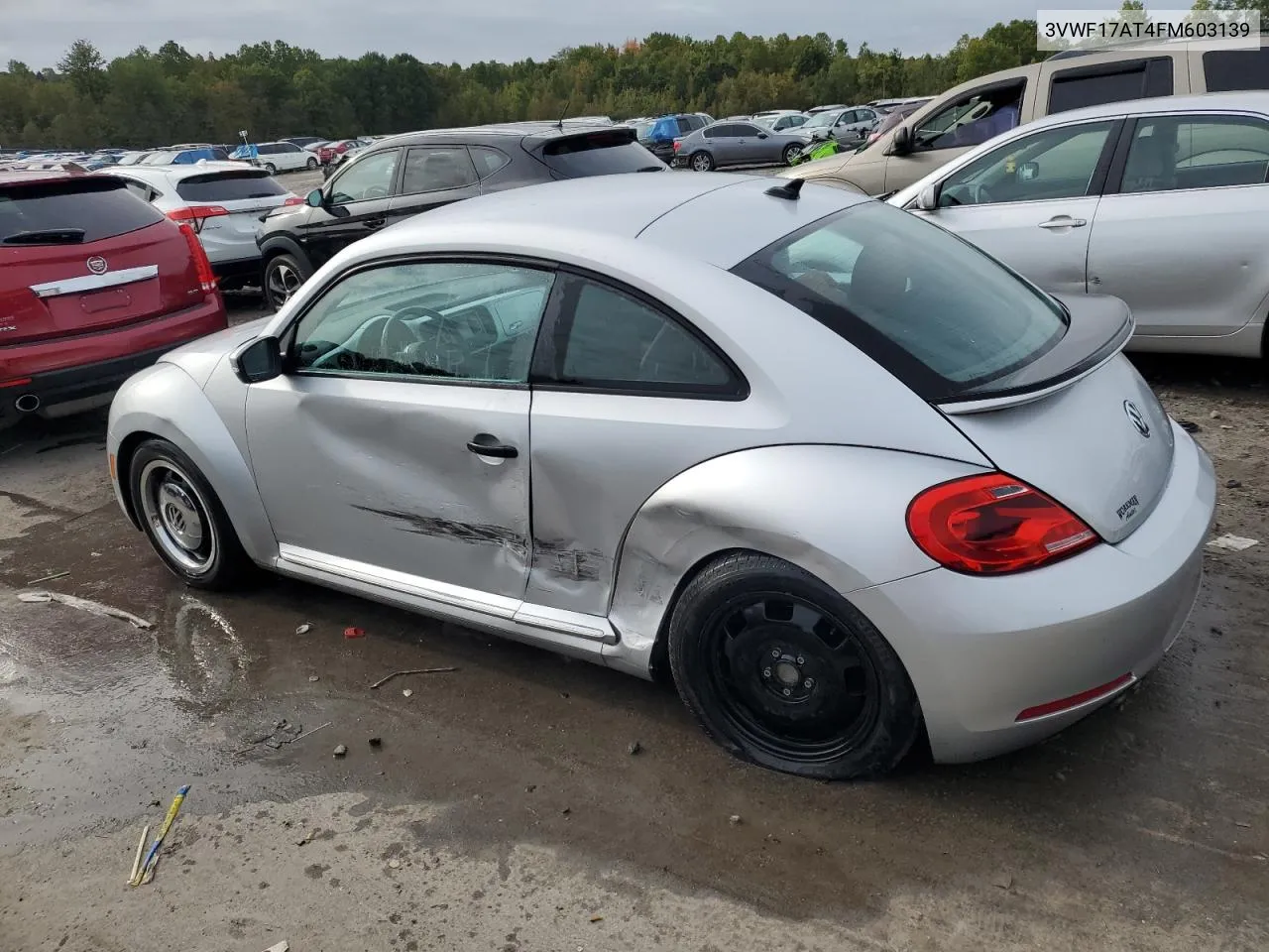 2015 Volkswagen Beetle 1.8T VIN: 3VWF17AT4FM603139 Lot: 73298154