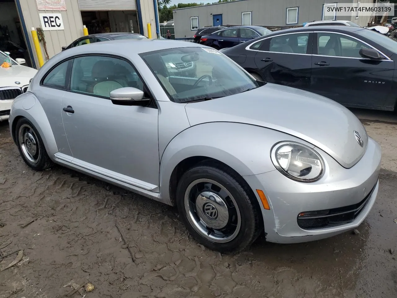 2015 Volkswagen Beetle 1.8T VIN: 3VWF17AT4FM603139 Lot: 73298154