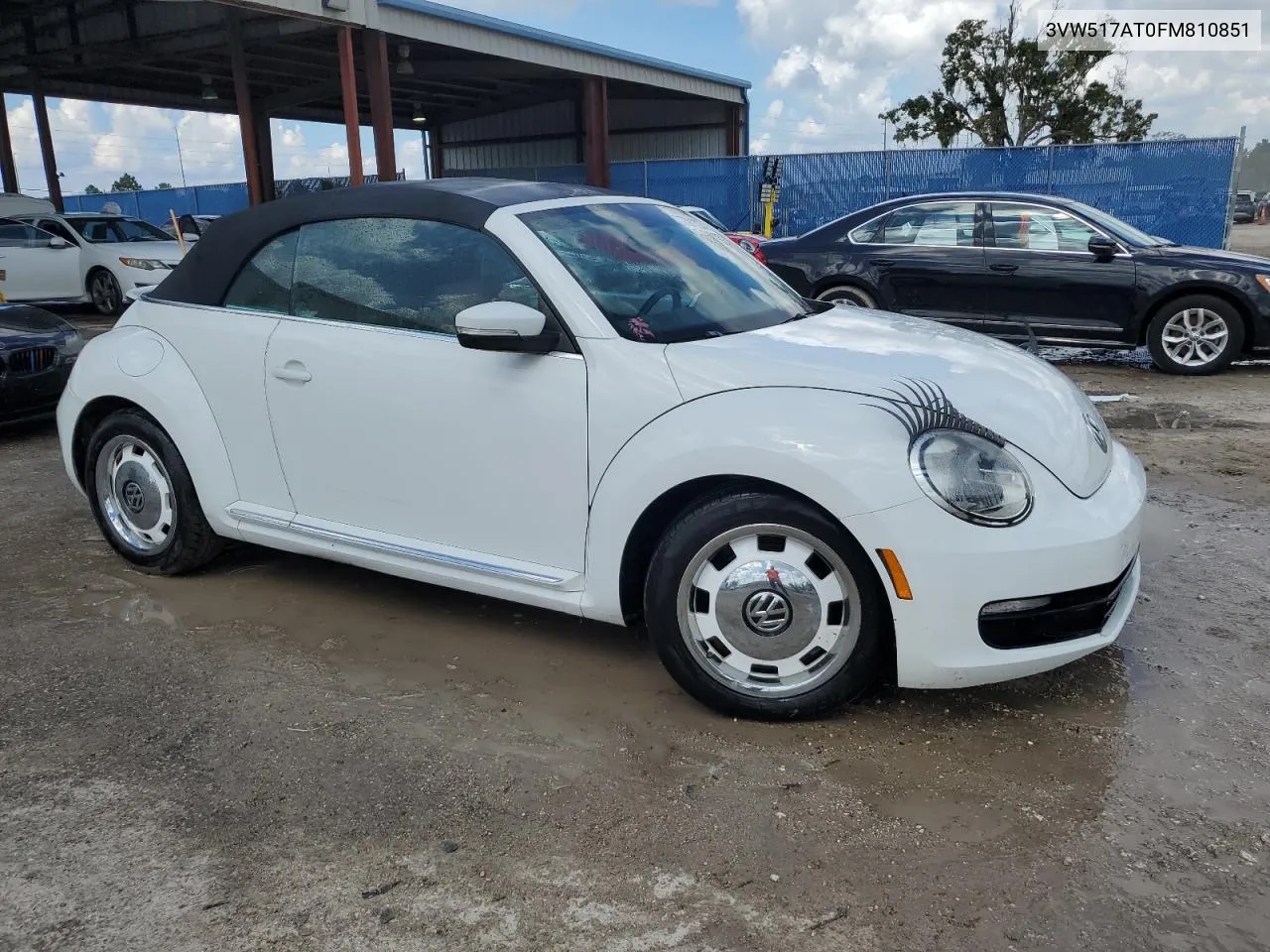 3VW517AT0FM810851 2015 Volkswagen Beetle 1.8T