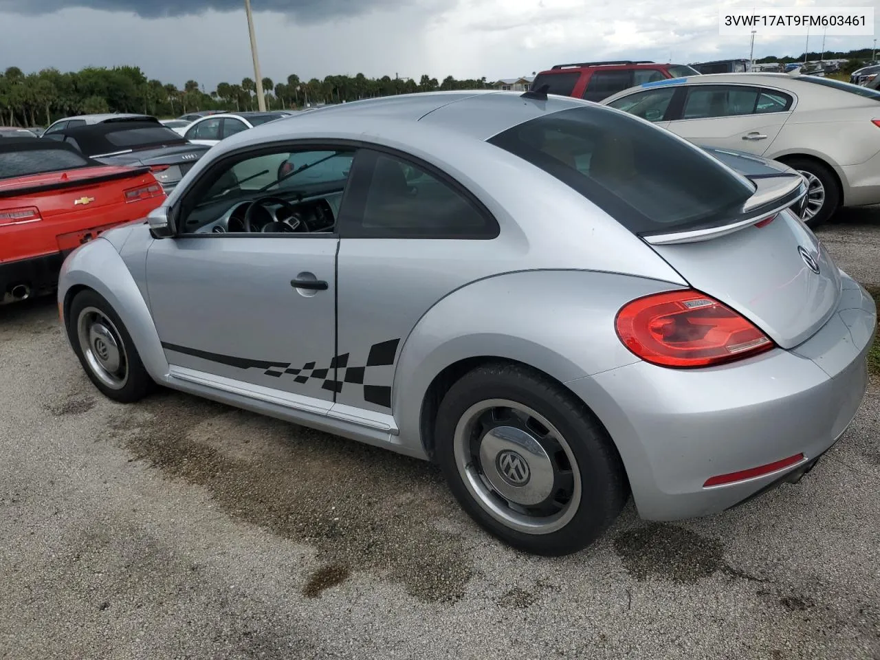 2015 Volkswagen Beetle 1.8T VIN: 3VWF17AT9FM603461 Lot: 74276284