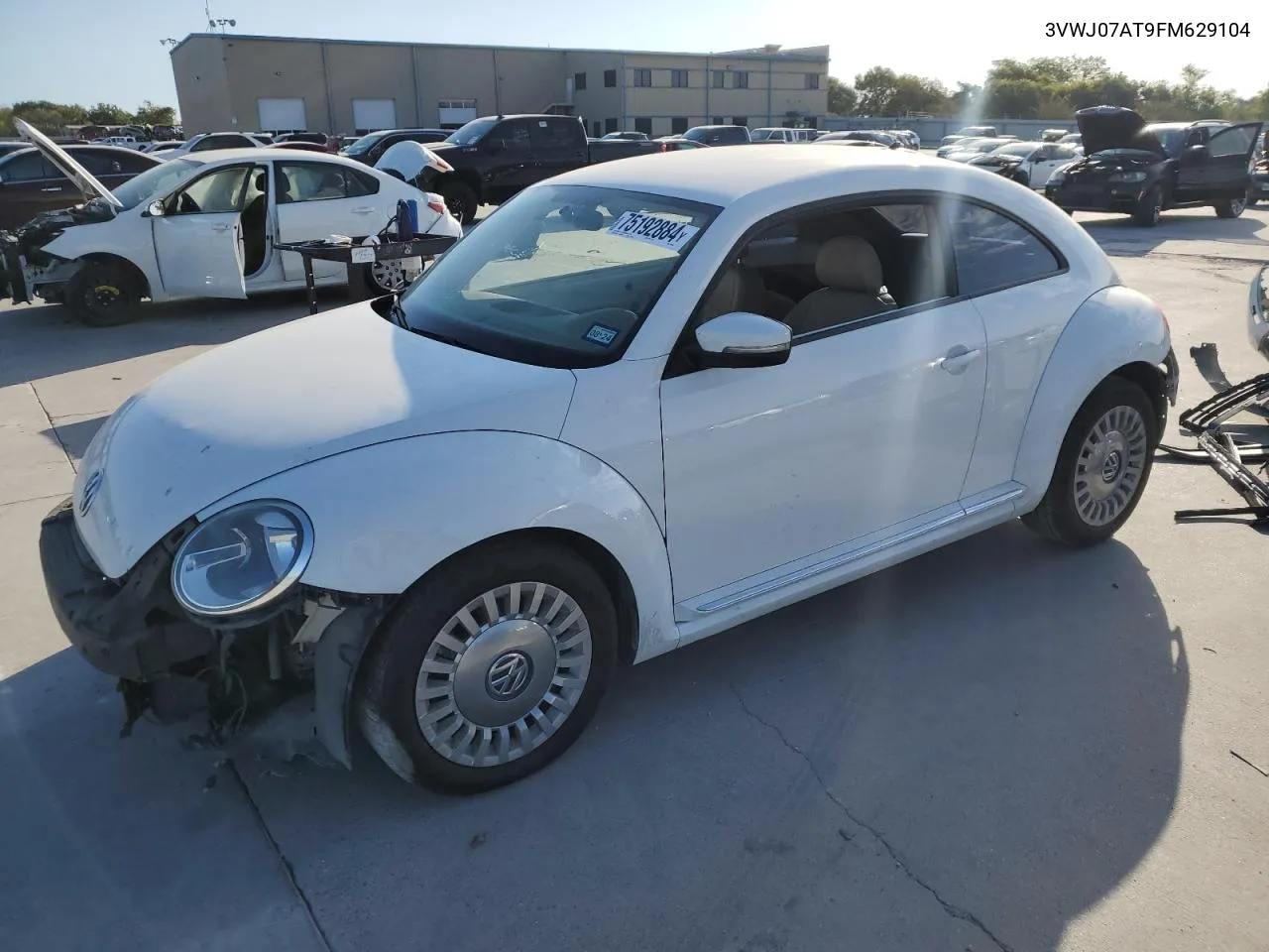 3VWJ07AT9FM629104 2015 Volkswagen Beetle 1.8T