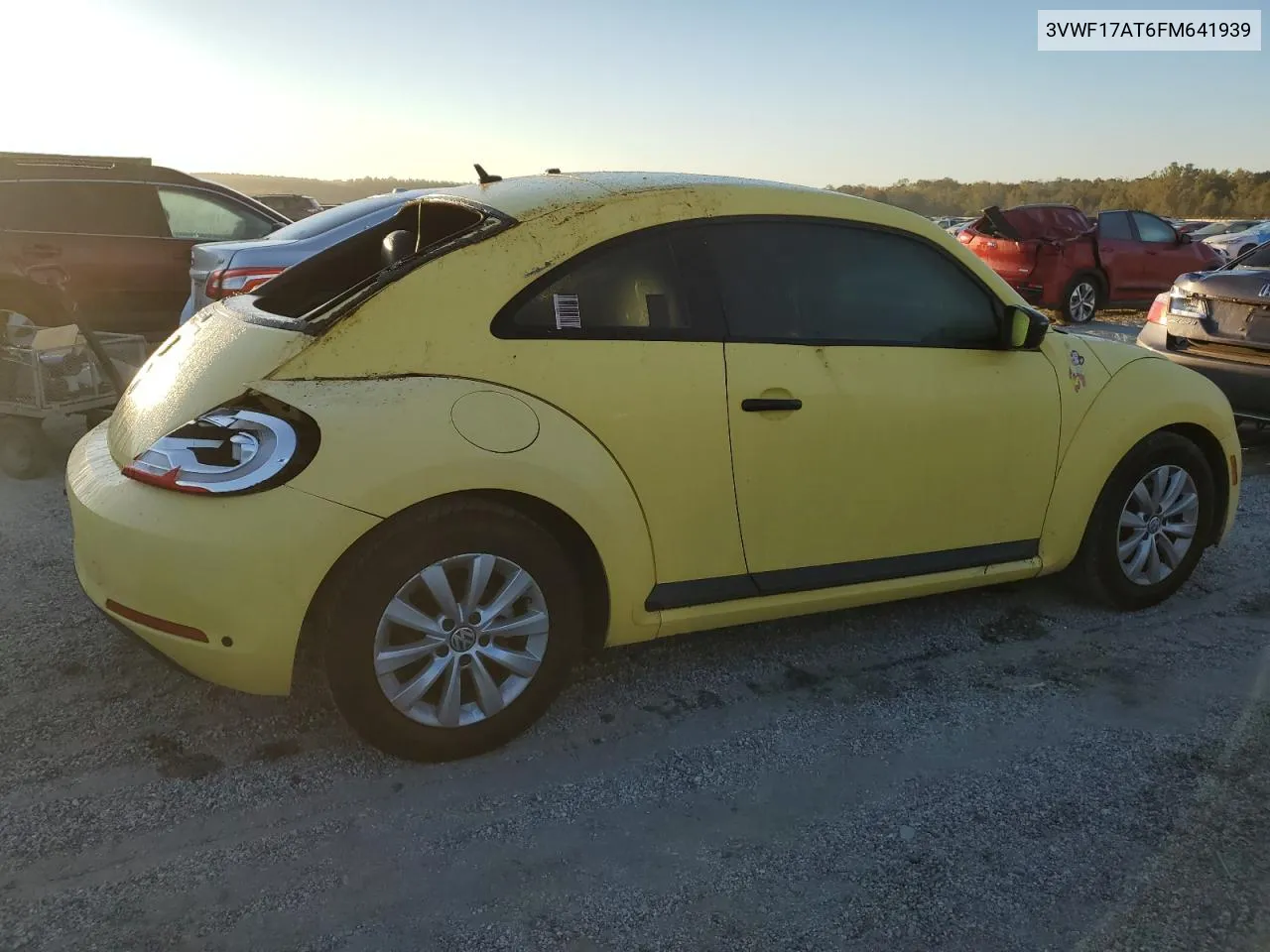 2015 Volkswagen Beetle 1.8T VIN: 3VWF17AT6FM641939 Lot: 75718894