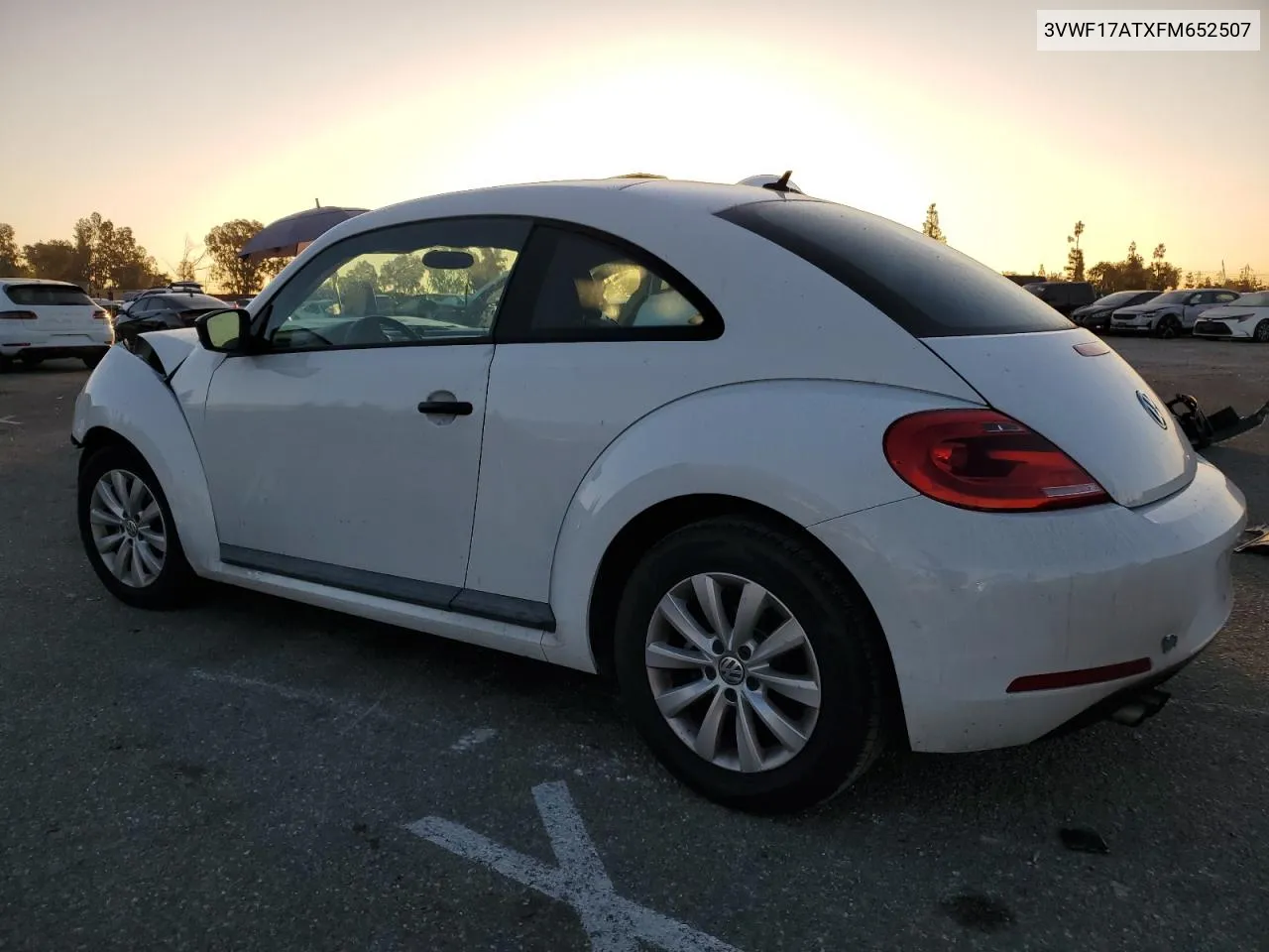 2015 Volkswagen Beetle 1.8T VIN: 3VWF17ATXFM652507 Lot: 77862084