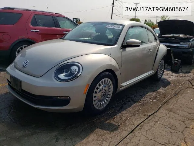 2016 Volkswagen Beetle Se VIN: 3VWJ17AT9GM605674 Lot: 50441384