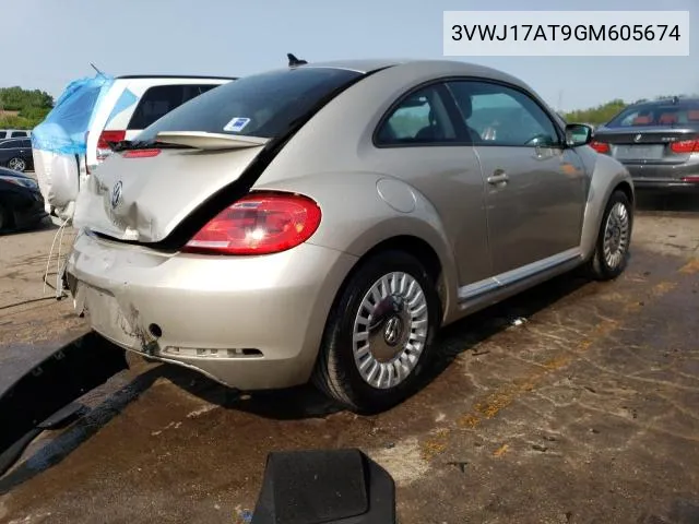 2016 Volkswagen Beetle Se VIN: 3VWJ17AT9GM605674 Lot: 50441384