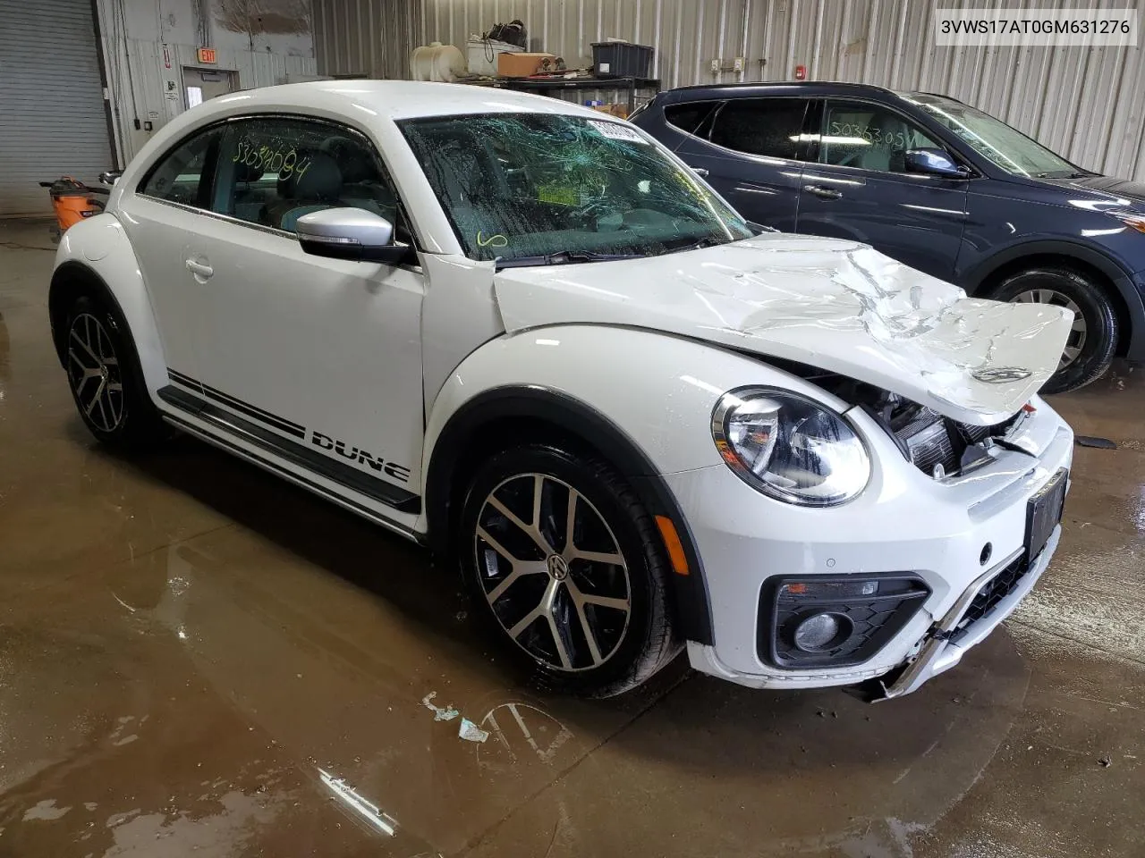 2016 Volkswagen Beetle Dune VIN: 3VWS17AT0GM631276 Lot: 53037084