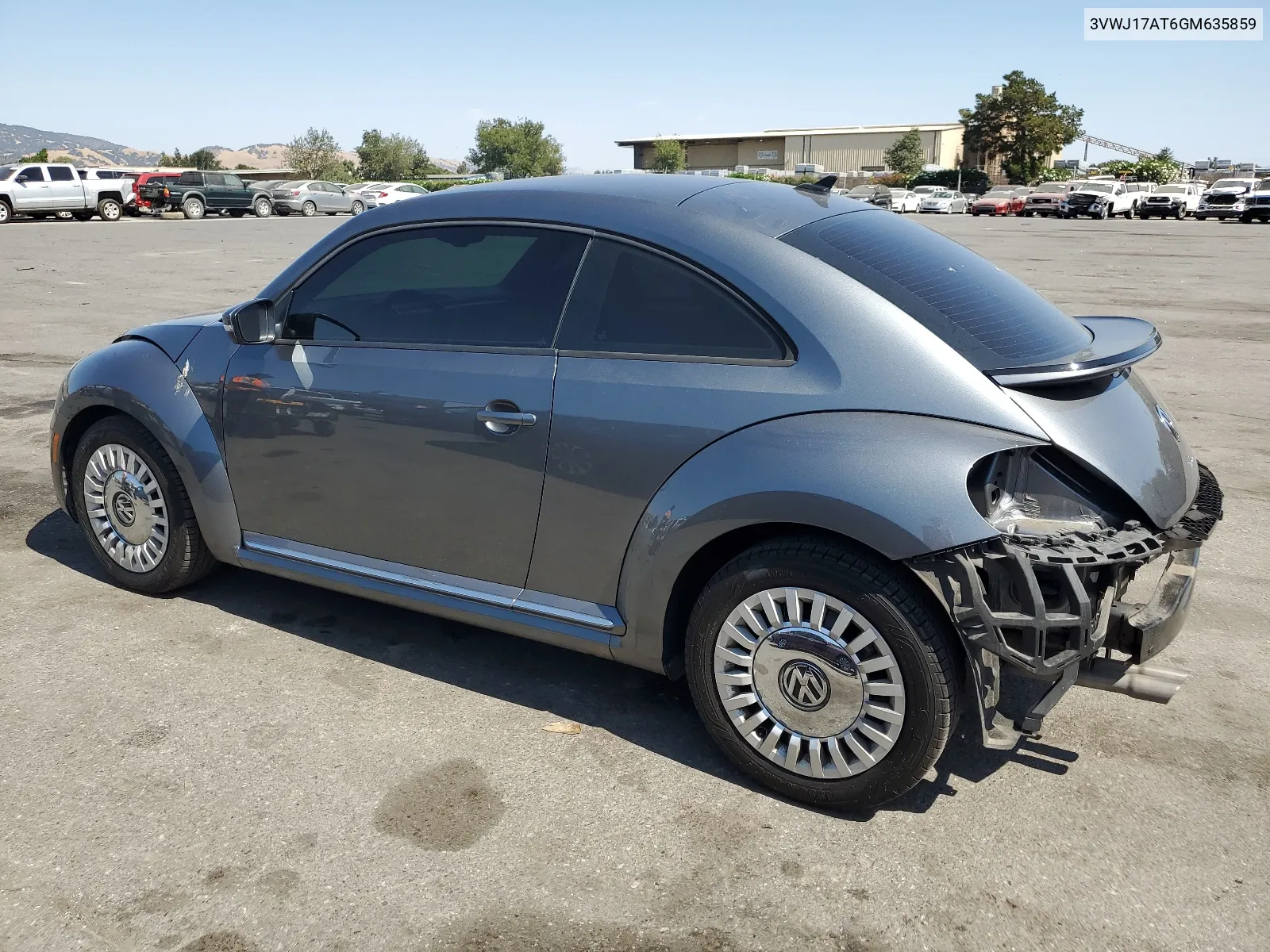 2016 Volkswagen Beetle Se VIN: 3VWJ17AT6GM635859 Lot: 63816474