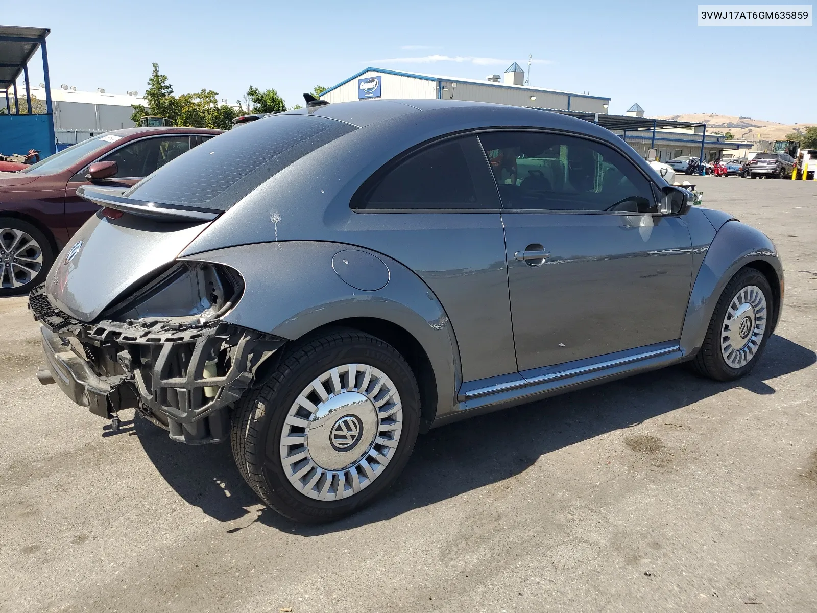 2016 Volkswagen Beetle Se VIN: 3VWJ17AT6GM635859 Lot: 63816474