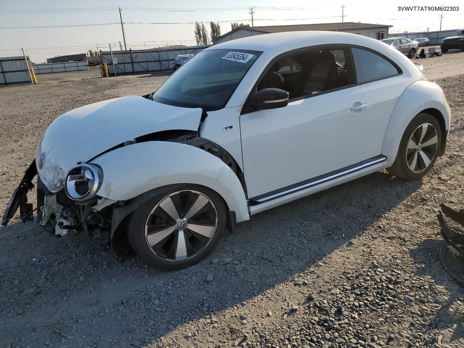 2016 Volkswagen Beetle R-Line VIN: 3VWVT7AT9GM602303 Lot: 63845354