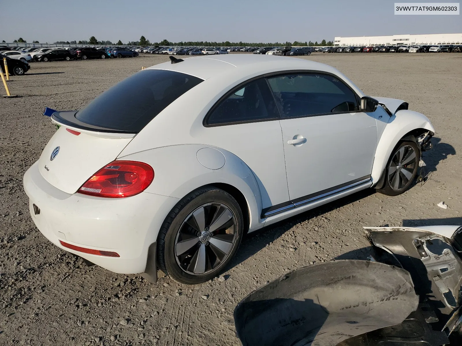 2016 Volkswagen Beetle R-Line VIN: 3VWVT7AT9GM602303 Lot: 63845354