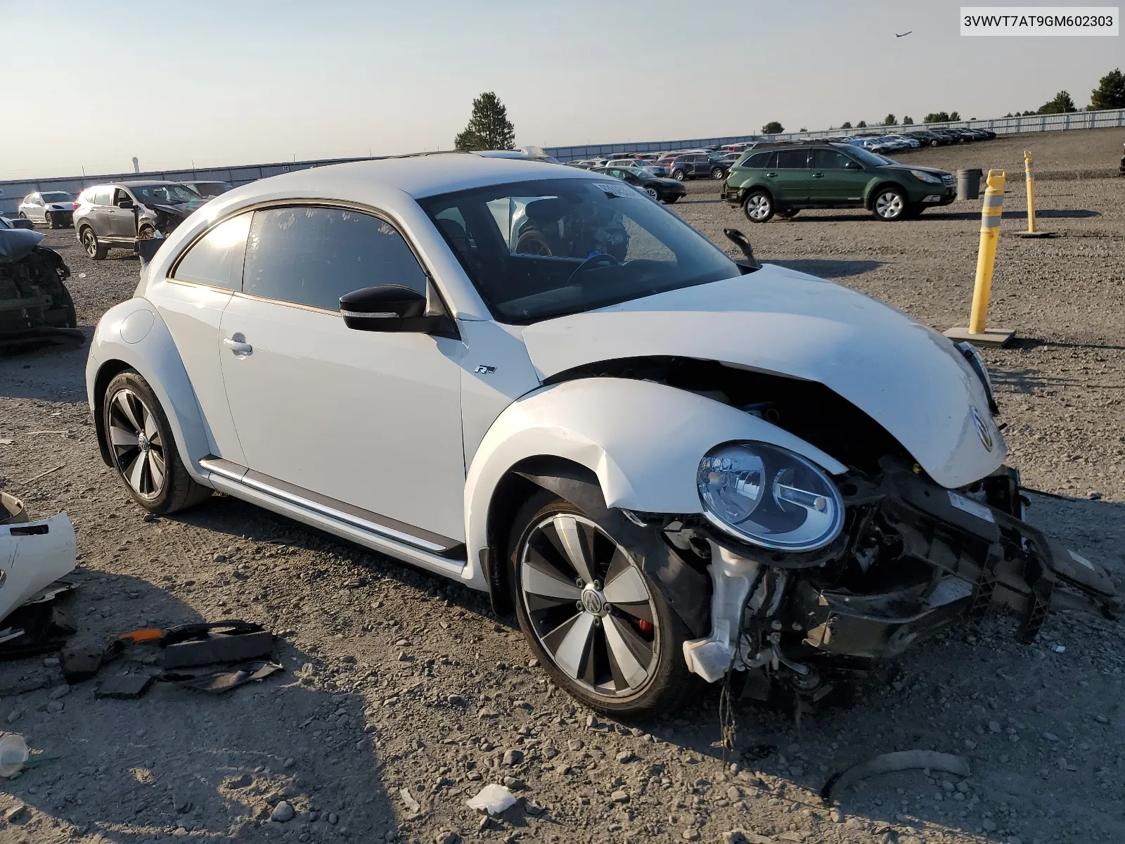 2016 Volkswagen Beetle R-Line VIN: 3VWVT7AT9GM602303 Lot: 63845354